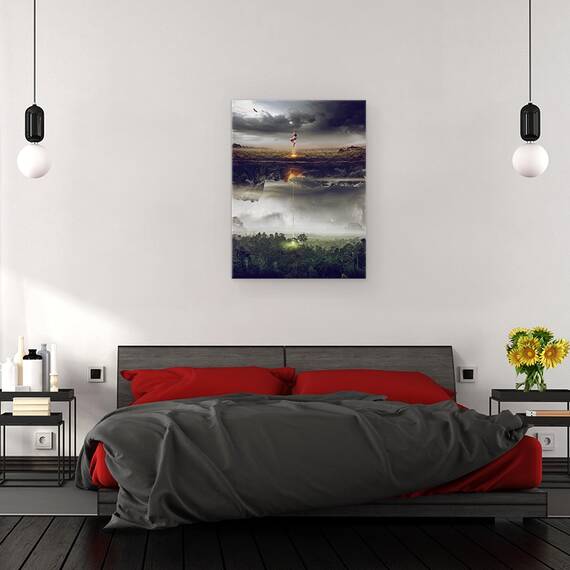 Tablou Canvas - Salveaza Lumea, Marime: 50 x 70 cm - 3- Roveli