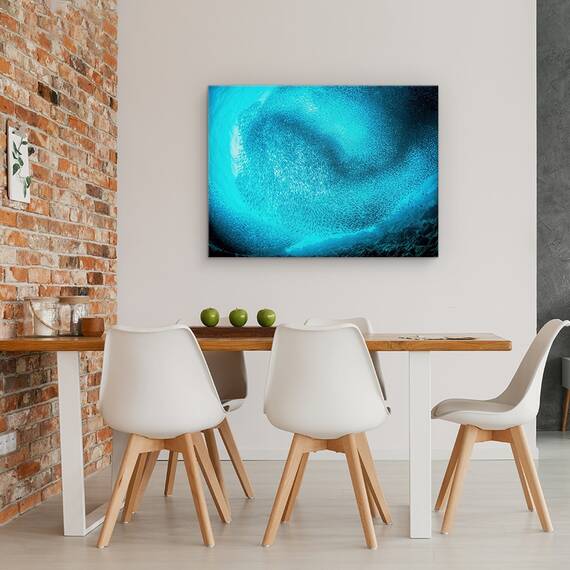 Tablou Canvas - Scolarizare Sardine, Marime: 50 x 70 cm - 4- Roveli