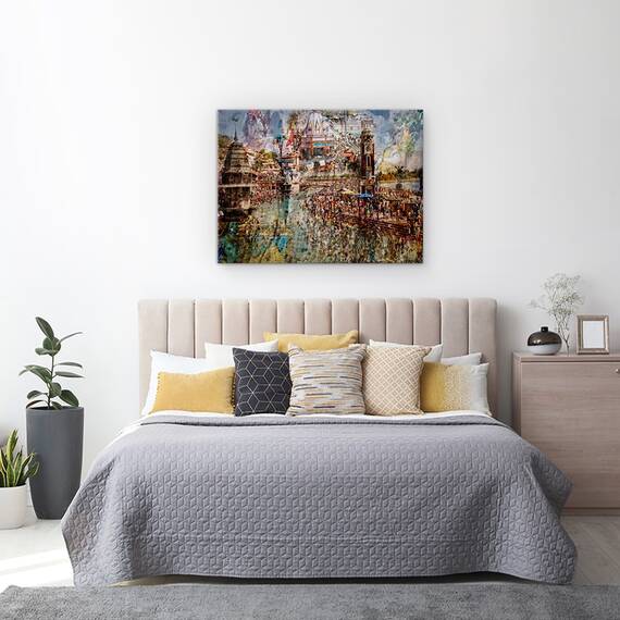 Tablou Canvas - Sfanta Indie, Marime: 50 x 70 cm - 3- Roveli