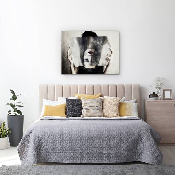Tablou Canvas - Stop, Marime: 50 x 70 cm - 3- Roveli