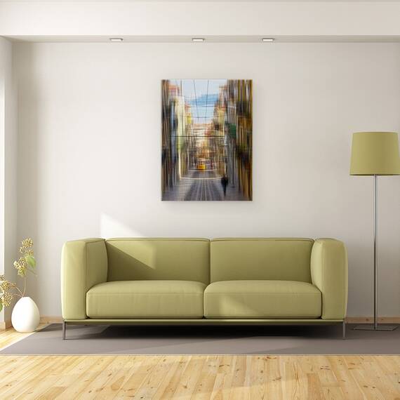 Tablou Canvas - Vibratiile De La Lisabona, Marime: 50 x 70 cm - 2- Roveli
