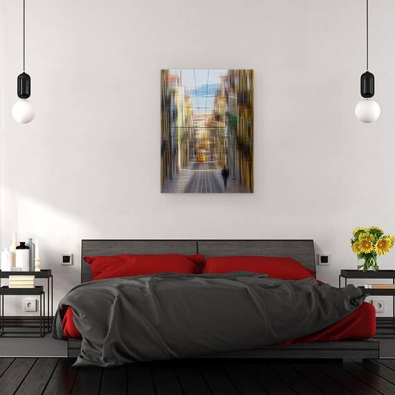 Tablou Canvas - Vibratiile De La Lisabona, Marime: 50 x 70 cm - 3- Roveli