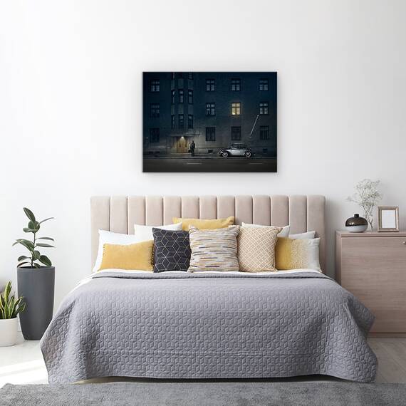 Tablou Canvas - Ziua In Care Am Vazut Moartea, Marime: 50 x 70 cm - 3- Roveli
