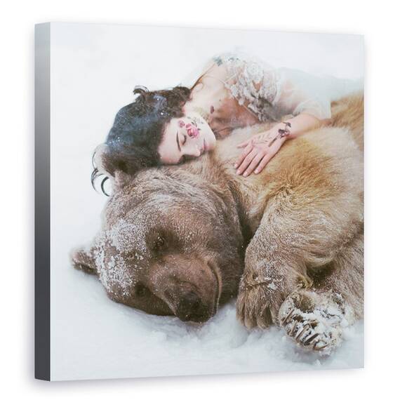 Tablou Canvas - Portret, Marime: 60 x 60 cm - - Roveli