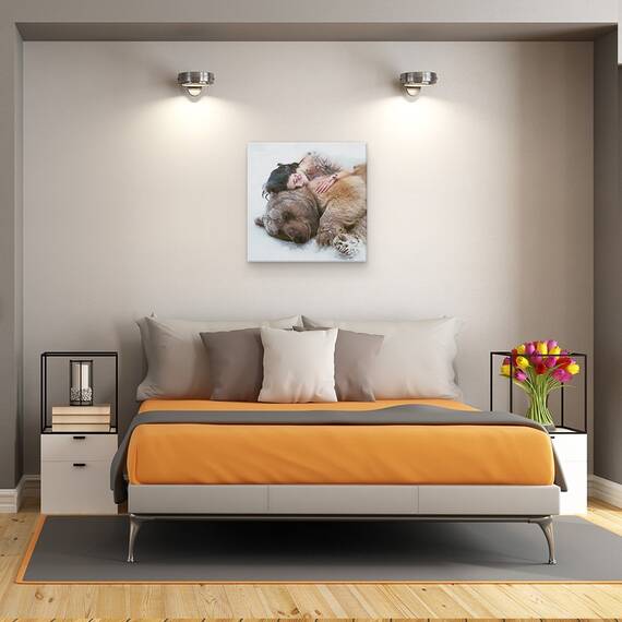 Tablou Canvas - Portret, Marime: 60 x 60 cm - 3- Roveli