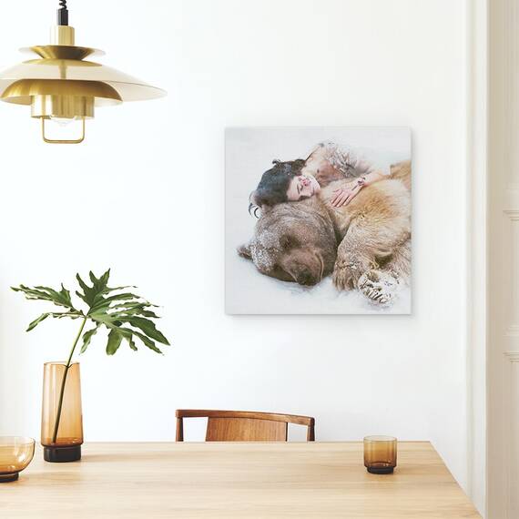Tablou Canvas - Portret, Marime: 60 x 60 cm - 4- Roveli