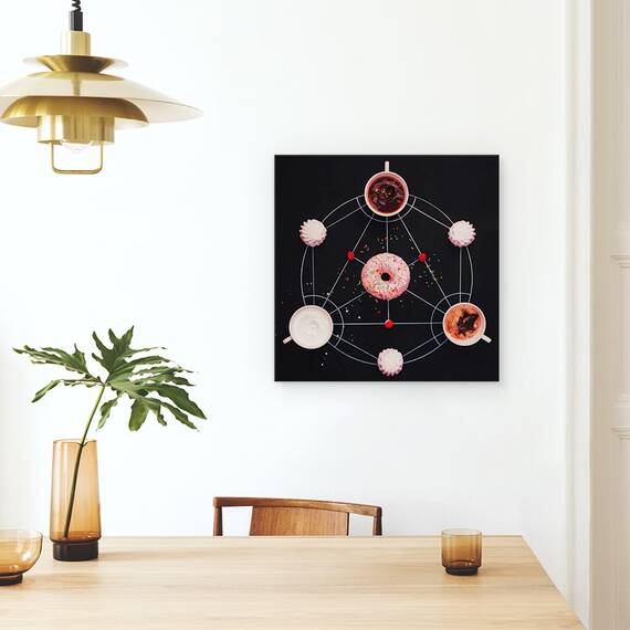 Tablou Canvas - Alchimia Dulce A Gatitului, Marime: 60 x 60 cm - 4- Roveli