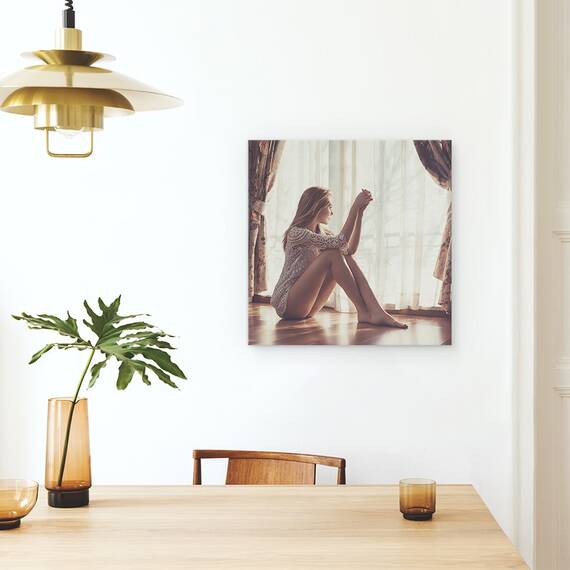 Tablou Canvas - Asteptand Dragostea, Marime: 60 x 60 cm - 4- Roveli