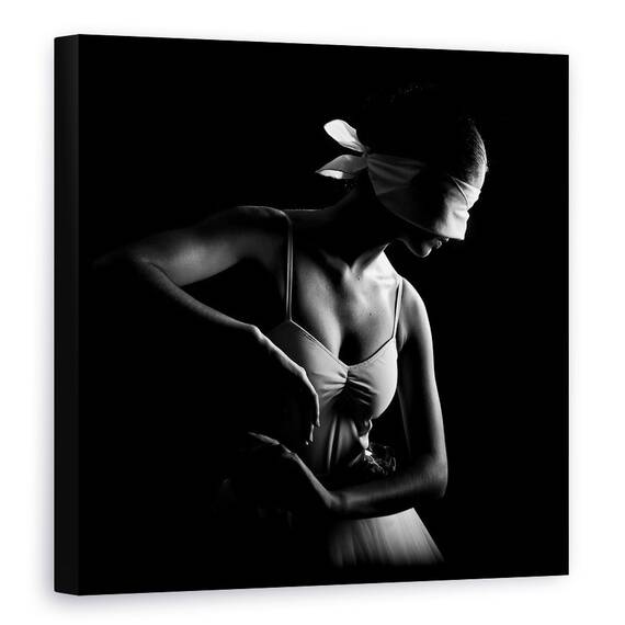 Tablou Canvas - Balerina, Marime: 60 x 60 cm - - Roveli