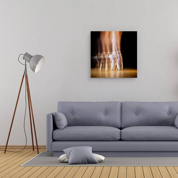 Tablou Canvas - Balet, Marime: 60 x 60 cm - 2- Roveli