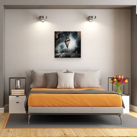 Tablou Canvas - Casa De Vis, Marime: 60 x 60 cm - 3- Roveli