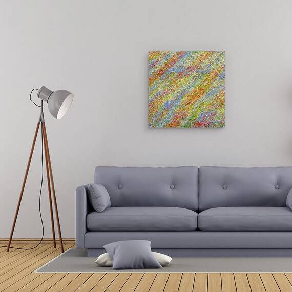 Tablou Canvas - Castelluccio 2, Marime: 60 x 60 cm - 2- Roveli