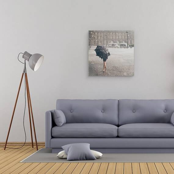 Tablou Canvas - Cel Din Paris, Marime: 60 x 60 cm - 2- Roveli