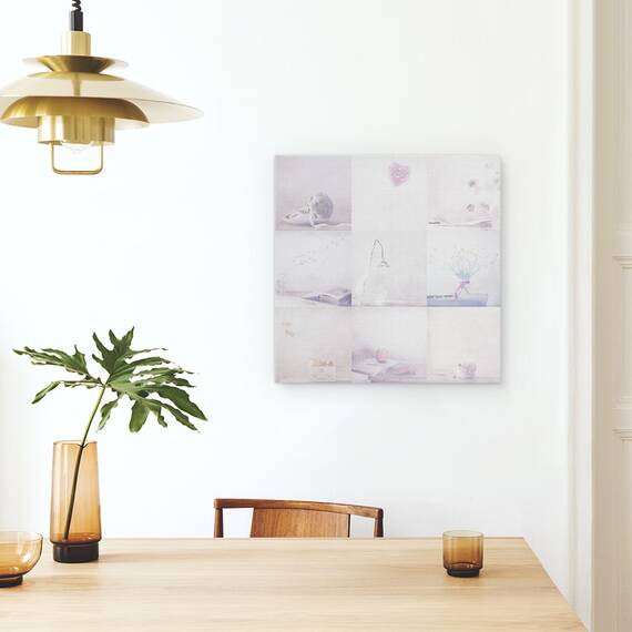 Tablou Canvas - Colectie De Lucruri Mici Si Dragalase, Marime: 60 x 60 cm - 4- Roveli
