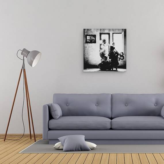 Tablou Canvas - Dansand Cu Singuratea, Marime: 60 x 60 cm - 2- Roveli