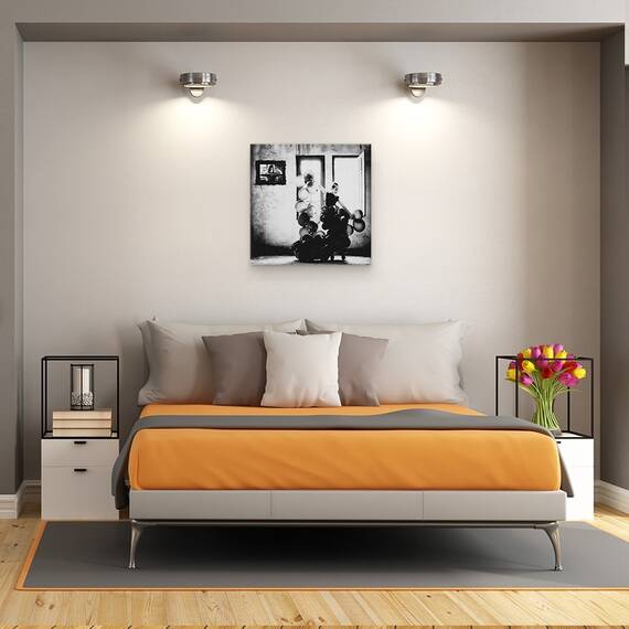 Tablou Canvas - Dansand Cu Singuratea, Marime: 60 x 60 cm - 3- Roveli