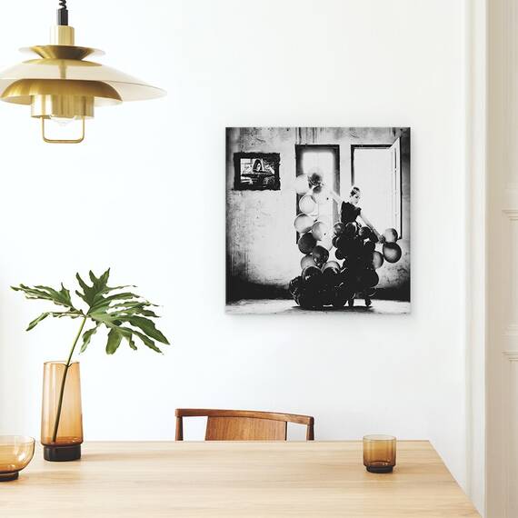 Tablou Canvas - Dansand Cu Singuratea, Marime: 60 x 60 cm - 4- Roveli