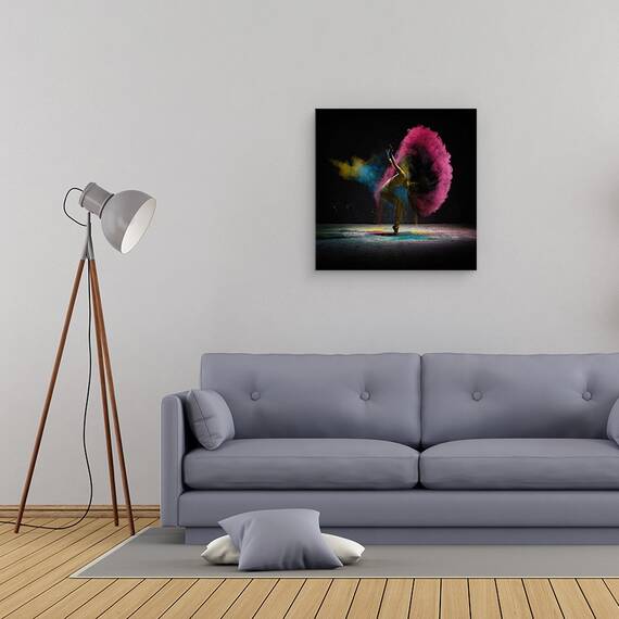 Tablou Canvas - Dansul Prafului, Marime: 60 x 60 cm - 2- Roveli