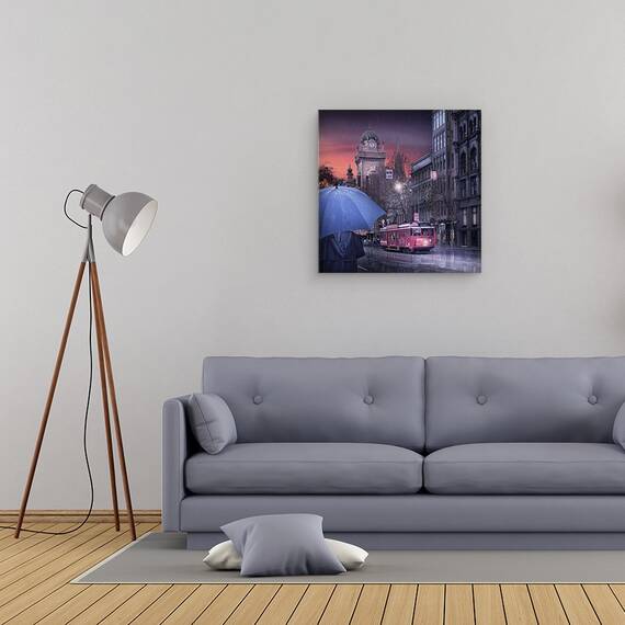 Tablou Canvas - Despartire Grea, Marime: 60 x 60 cm - 2- Roveli