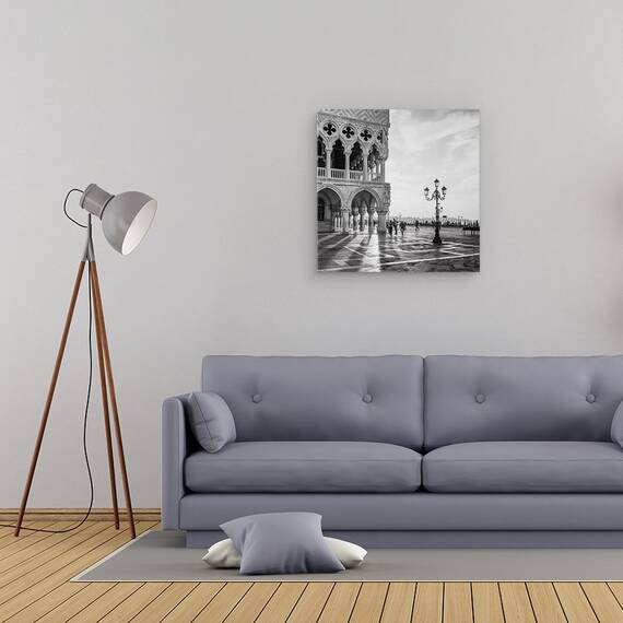 Tablou Canvas - Dimineata Devreme - Venetia, Marime: 60 x 60 cm - 2- Roveli