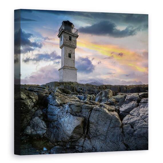 Tablou Canvas - Farul, Marime: 60 x 60 cm - - Roveli