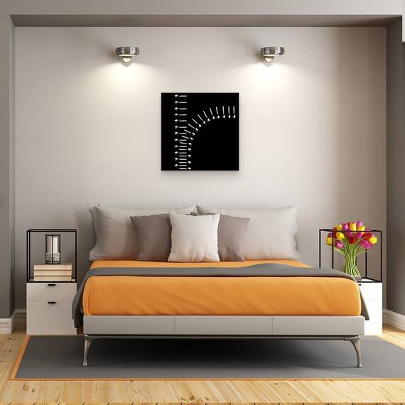Tablou Canvas - Fermoar De Linguri, Marime: 60 x 60 cm - 3- Roveli