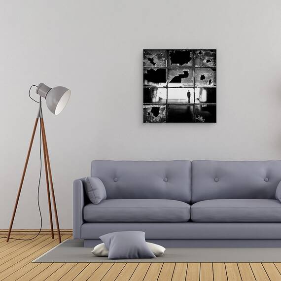 Tablou Canvas - Fracturi, Marime: 60 x 60 cm - 2- Roveli