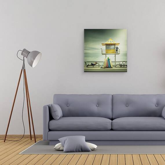 Tablou Canvas - Garda De Salvare, Marime: 60 x 60 cm - 2- Roveli