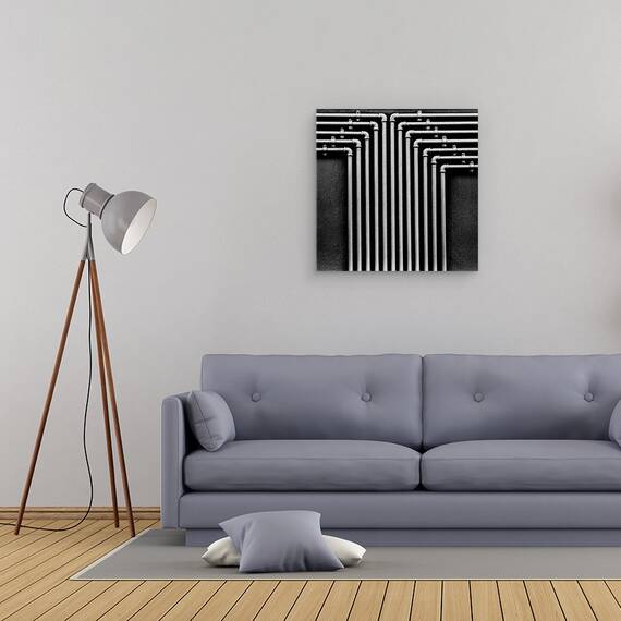 Tablou Canvas - Gasss, Marime: 60 x 60 cm - 2- Roveli