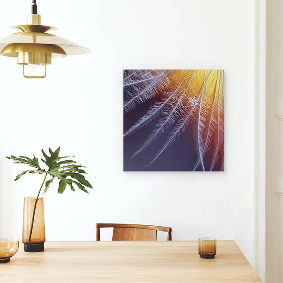 Tablou Canvas - Gheata Si Flacara, Marime: 60 x 60 cm - 4- Roveli