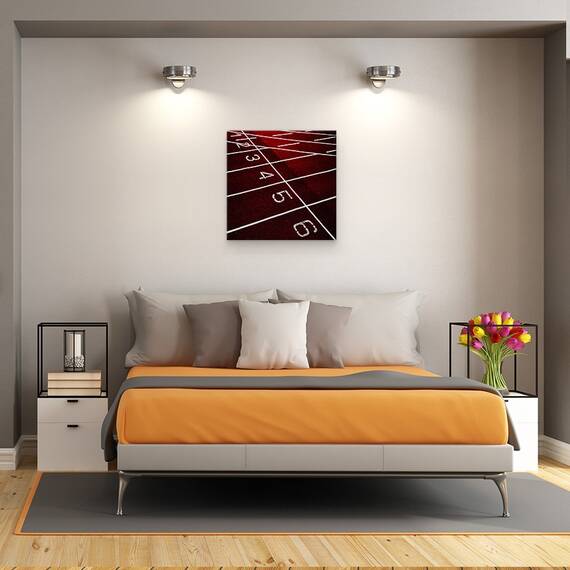 Tablou Canvas - Grila De Pornire, Marime: 60 x 60 cm - 3- Roveli