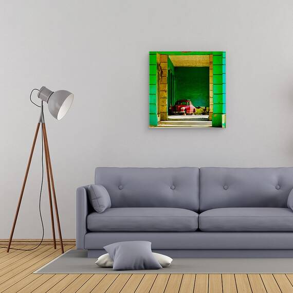 Tablou Canvas - Impresia Cuba, Marime: 60 x 60 cm - 2- Roveli