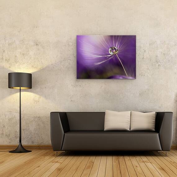 Tablou Canvas - In Nuante De Violet, Marime: 50 x 70 cm - 2- Roveli