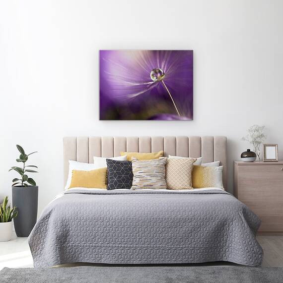 Tablou Canvas - In Nuante De Violet, Marime: 50 x 70 cm - 3- Roveli