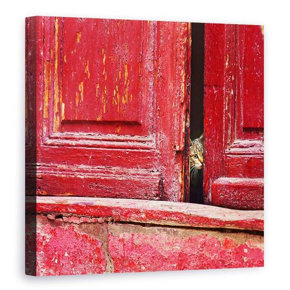 Tablou Canvas - In Spatele Scenei, Marime: 60 x 60 cm - - Roveli