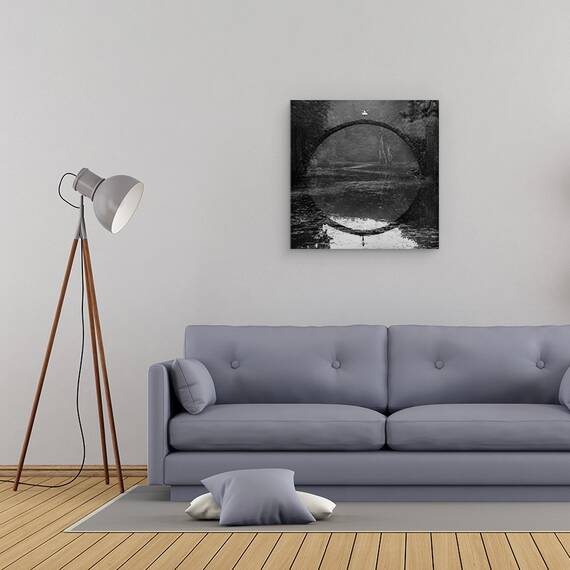 Tablou Canvas - Inel, Marime: 60 x 60 cm - 2- Roveli