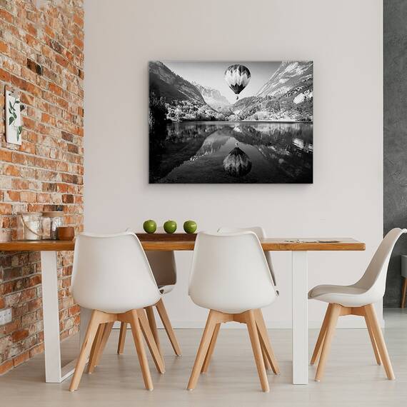 Tablou Canvas - La Mongolfiera, Marime: 50 x 70 cm - 4- Roveli