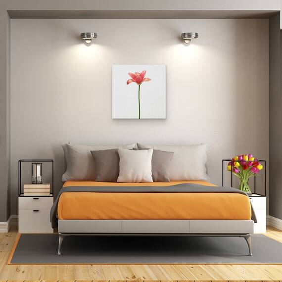 Tablou Canvas - Lalea Cu Tulpina Lunga, Marime: 60 x 60 cm - 3- Roveli
