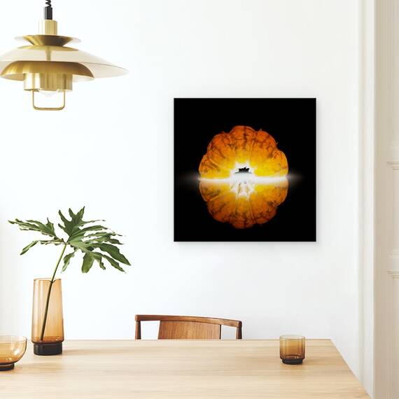 Tablou Canvas - Mandarine, Marime: 60 x 60 cm - 4- Roveli