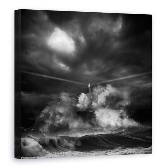 Tablou Canvas - Muro Time, Marime: 60 x 60 cm - - Roveli