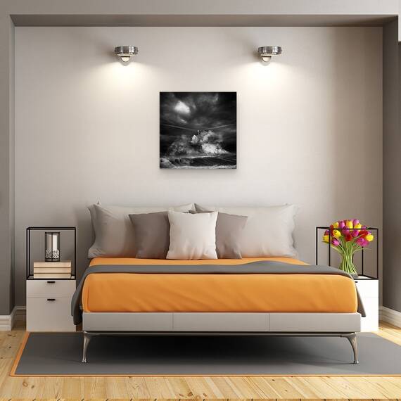 Tablou Canvas - Muro Time, Marime: 60 x 60 cm - 3- Roveli