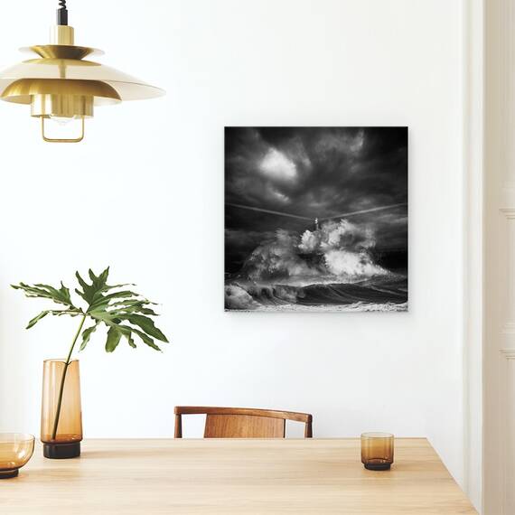 Tablou Canvas - Muro Time, Marime: 60 x 60 cm - 4- Roveli