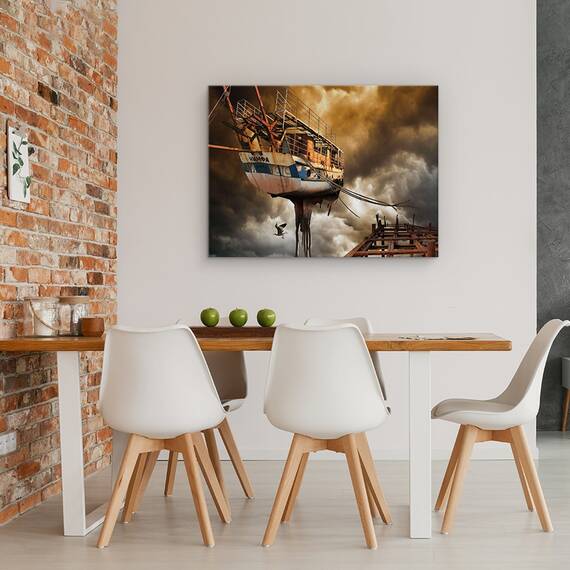 Tablou Canvas - Nimfa, Marime: 50 x 70 cm - 4- Roveli