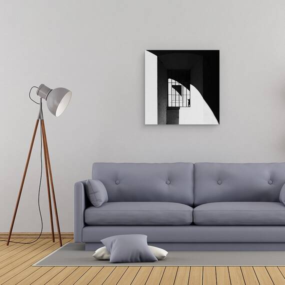 Tablou Canvas - Pisica Neagra, Marime: 60 x 60 cm - 2- Roveli