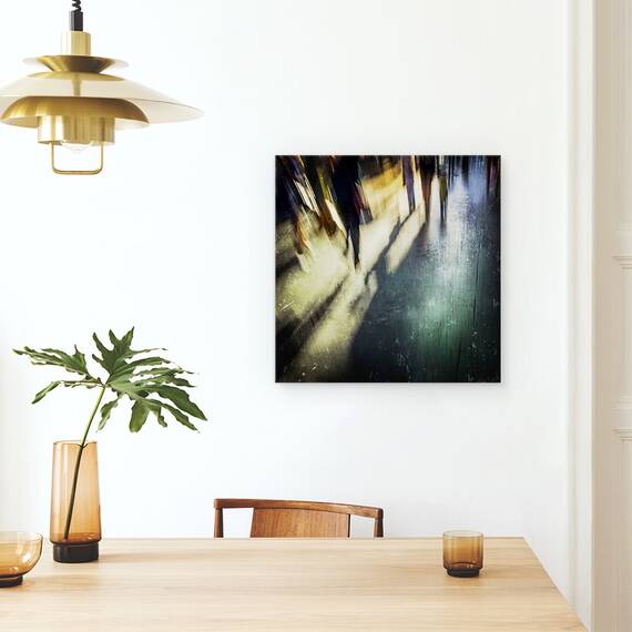 Tablou Canvas - Plimbare De Seara Prin Centrul Orasului, Marime: 60 x 60 cm - 4- Roveli