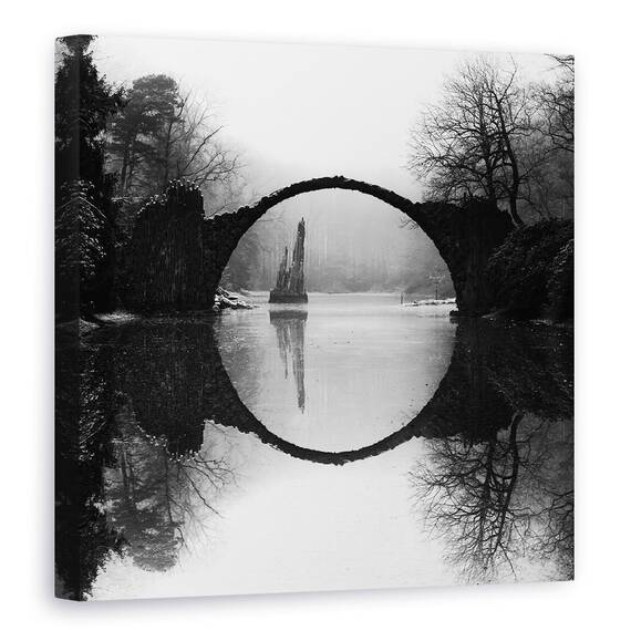 Tablou Canvas - Podul Diavolului, Marime: 60 x 60 cm - - Roveli