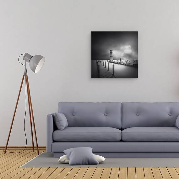 Tablou Canvas - Punct De Vedere, Marime: 60 x 60 cm - 2- Roveli