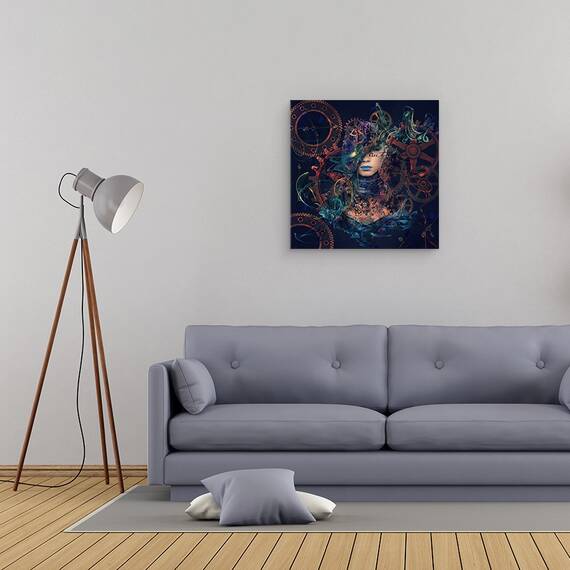 Tablou Canvas - Reincarnare, Marime: 60 x 60 cm - 2- Roveli
