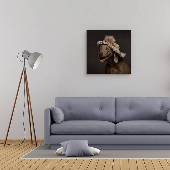 Tablou Canvas - Roos, Marime: 60 x 60 cm - 2- Roveli