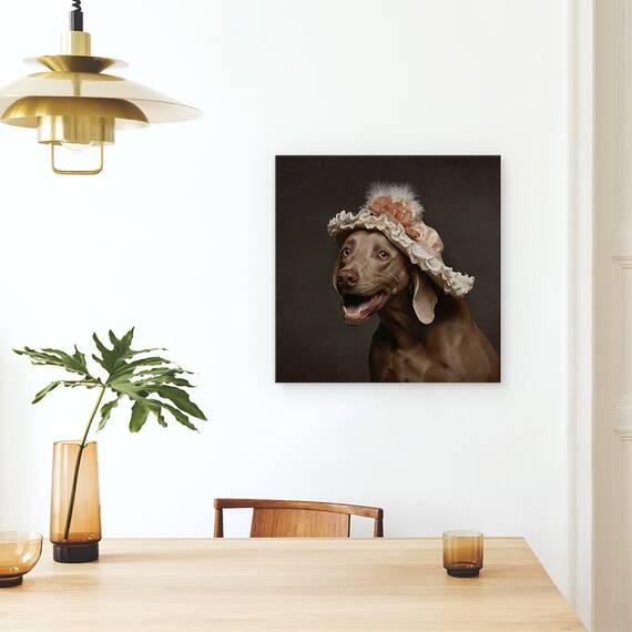 Tablou Canvas - Roos, Marime: 60 x 60 cm - 4- Roveli
